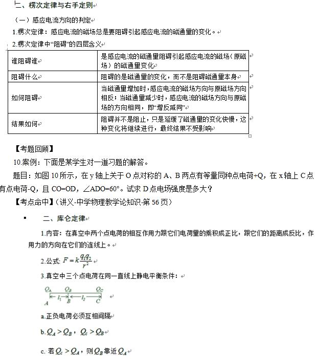 2016下半年教师资格考试物理学科知识与教学能力（初中）命中74分