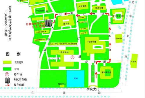 2017年广东茂名中级会计师考试考场分布图（最新发布）