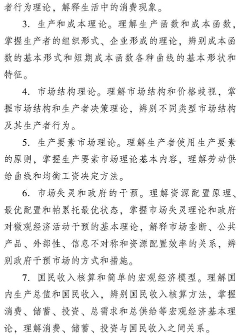 2018年中级经济师考试大纲：经济基础知识（最新发布）