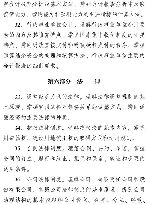 2018年中级经济师考试大纲：经济基础知识（最新发布）